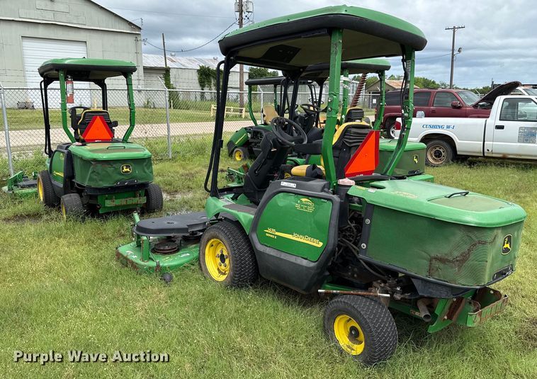 image for item EJ4746 (4) John Deere lawn mowers