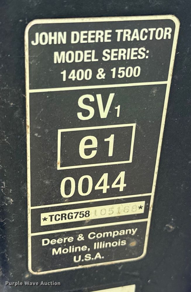 image for item EJ4746 (4) John Deere lawn mowers