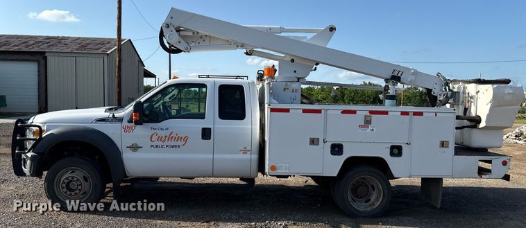 image for item EJ4749 2012 Ford F550 Super Duty SuperCab bucket truck