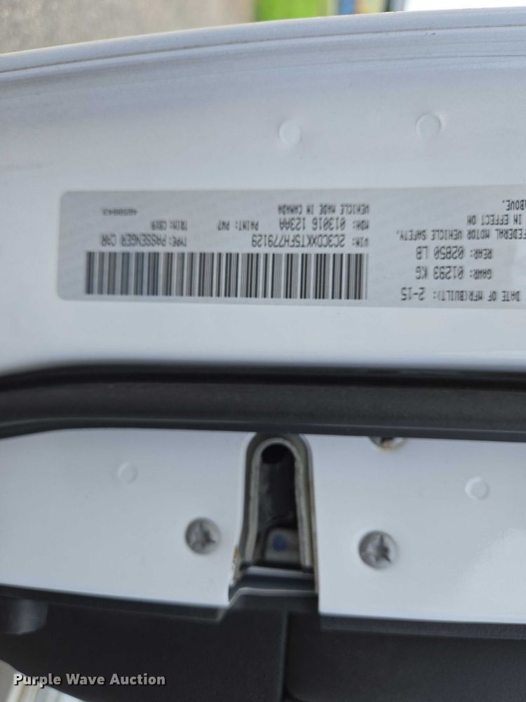 image for item EJ7586 2015 Dodge  Charger Police  