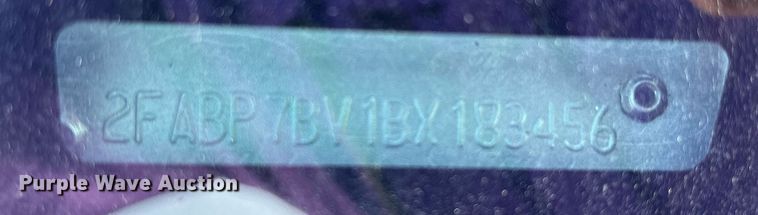 image for item EJ7590 2011 Ford Crown Victoria Police Interceptor 