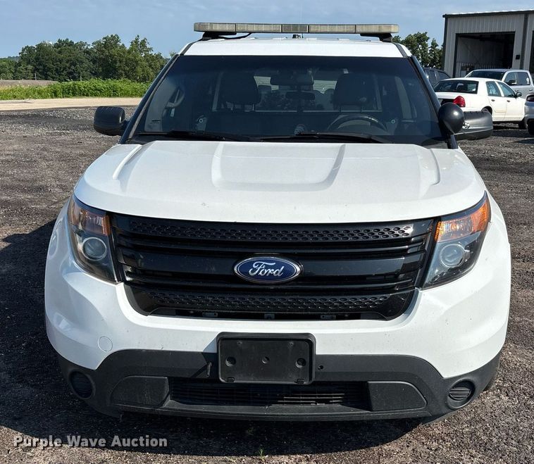 image for item EJ7591 2014 Ford Explorer Police interceptor SUV