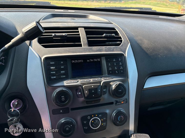 image for item EJ7591 2014 Ford Explorer Police interceptor SUV