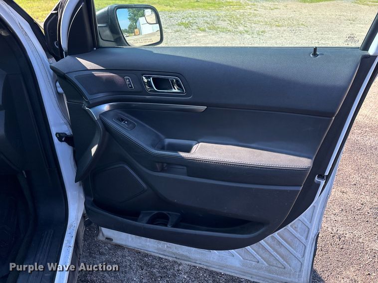 image for item EJ7591 2014 Ford Explorer Police interceptor SUV