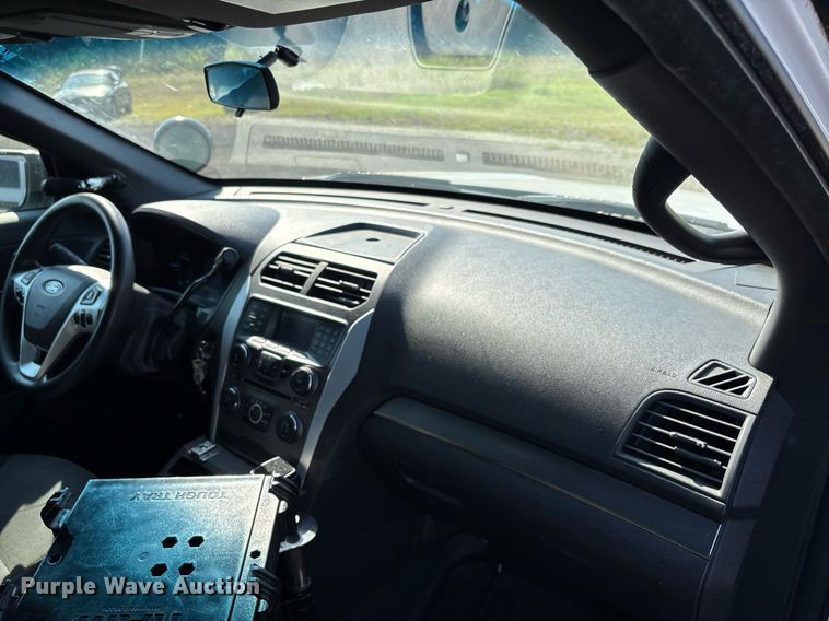 image for item EJ7591 2014 Ford Explorer Police interceptor SUV