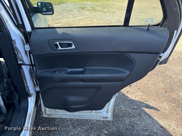 image for item EJ7591 2014 Ford Explorer Police interceptor SUV