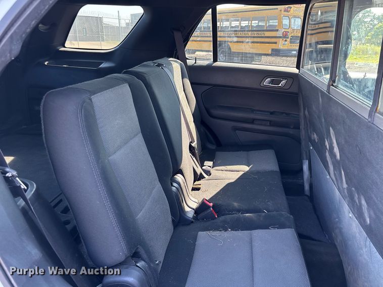 image for item EJ7591 2014 Ford Explorer Police interceptor SUV