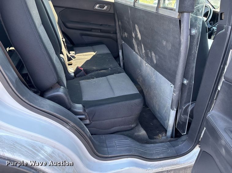 image for item EJ7591 2014 Ford Explorer Police interceptor SUV