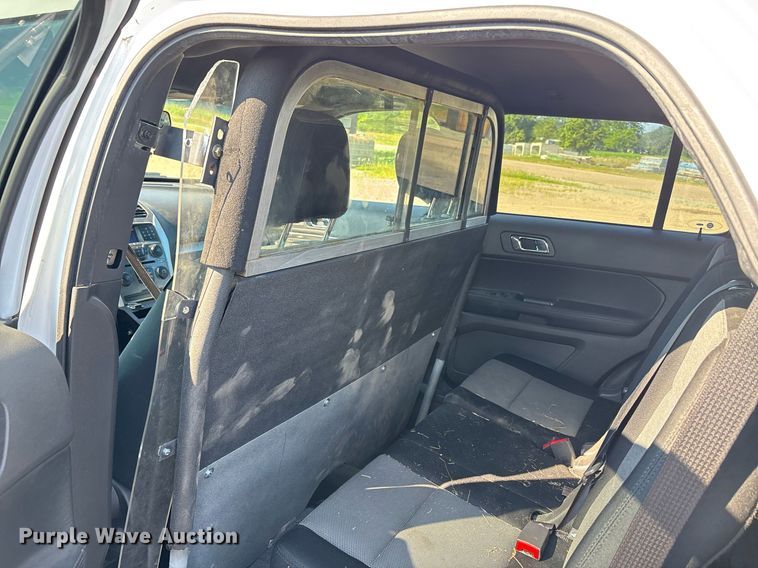 image for item EJ7591 2014 Ford Explorer Police interceptor SUV