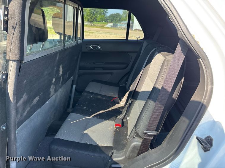 image for item EJ7591 2014 Ford Explorer Police interceptor SUV