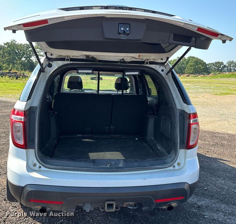 image for item EJ7591 2014 Ford Explorer Police interceptor SUV