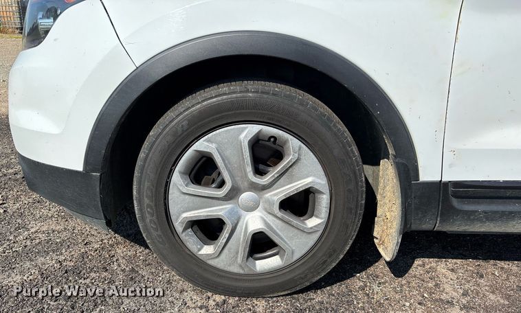 image for item EJ7591 2014 Ford Explorer Police interceptor SUV