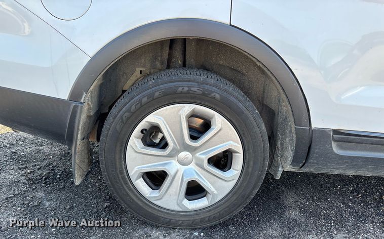 image for item EJ7591 2014 Ford Explorer Police interceptor SUV