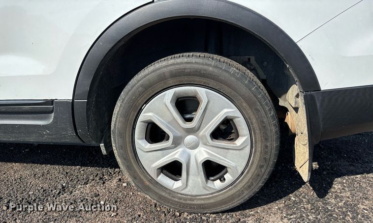 image for item EJ7591 2014 Ford Explorer Police interceptor SUV