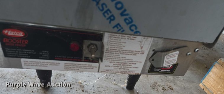 image for item EK5340 Hatco Booster water heater