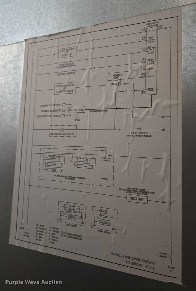 image for item EK5343 Traulsen fridge