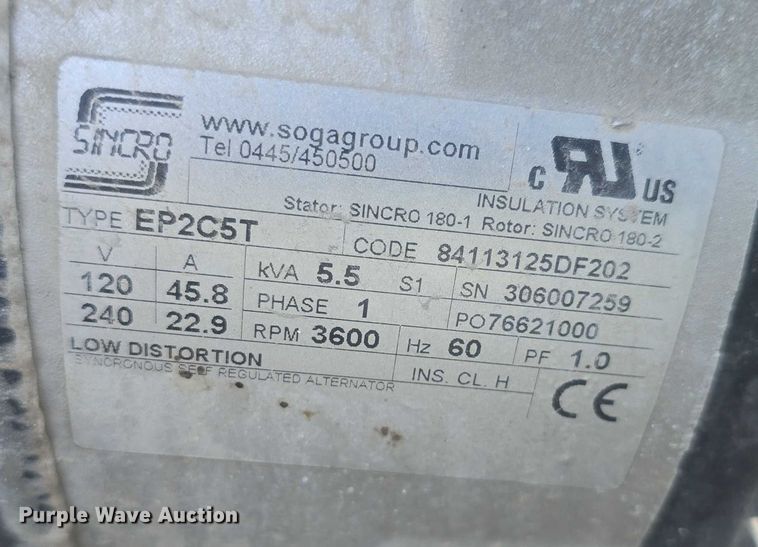 image for item EK5350 (2) generators 