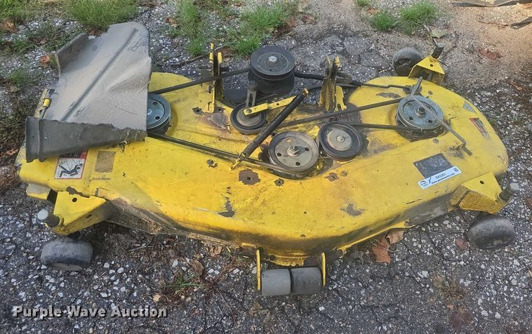 image for item EK5351 (2) John Deere lawn mower attachments