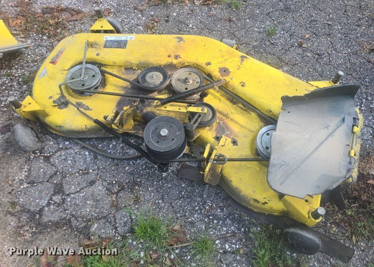 image for item EK5351 (2) John Deere lawn mower attachments