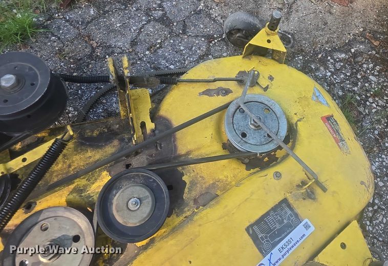 image for item EK5351 (2) John Deere lawn mower attachments