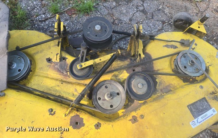 image for item EK5351 (2) John Deere lawn mower attachments