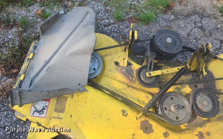 image for item EK5351 (2) John Deere lawn mower attachments