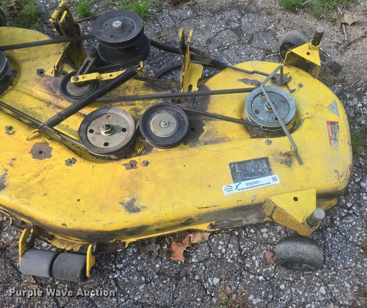 image for item EK5351 (2) John Deere lawn mower attachments