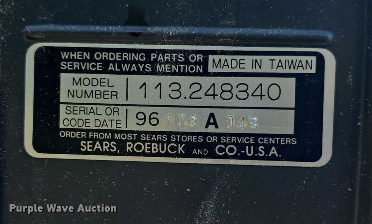 image for item EK5355 (2) Craftsman shop tools