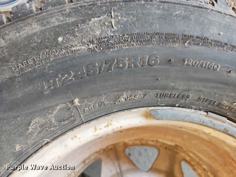 image for item EK5377 (2) tires and wheels