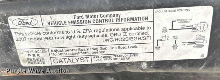 image for item EK8247 2009 Ford Crown Victoria Police Interceptor  