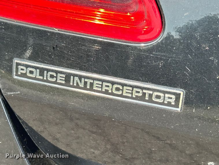 image for item EK8249 2015 Ford Taurus Police Interceptor  