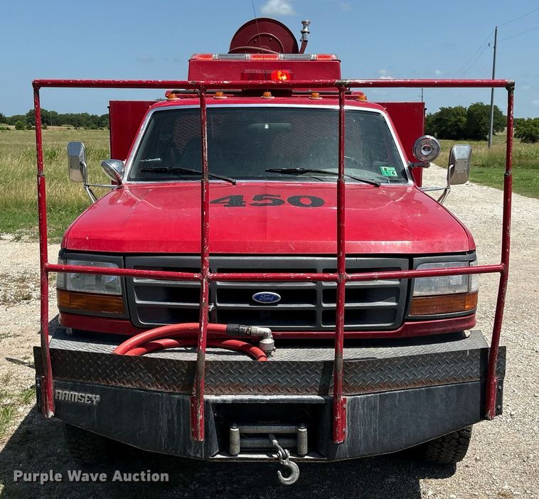 image for item EL2130 1995 Ford F350 XL brush fire truck