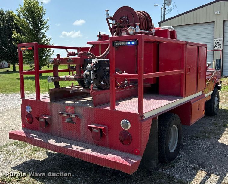 image for item EL2130 1995 Ford F350 XL brush fire truck