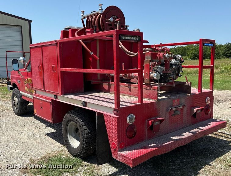 image for item EL2130 1995 Ford F350 XL brush fire truck