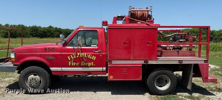 image for item EL2130 1995 Ford F350 XL brush fire truck