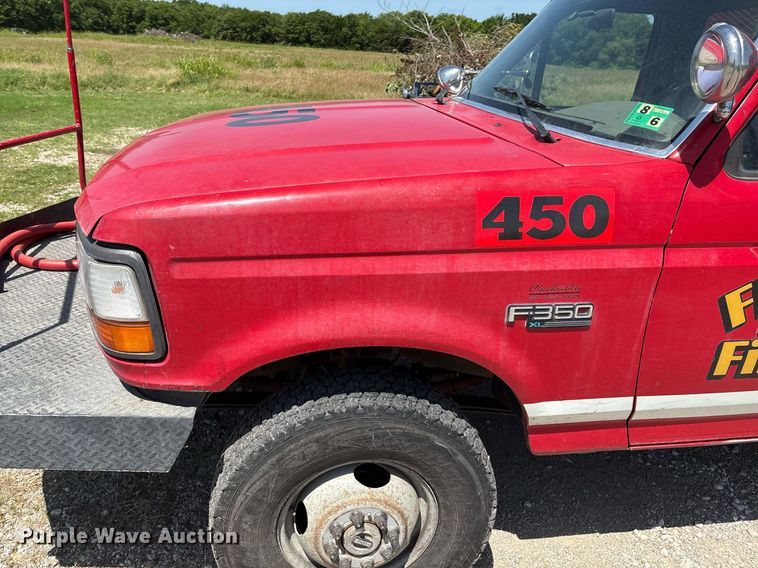 image for item EL2130 1995 Ford F350 XL brush fire truck