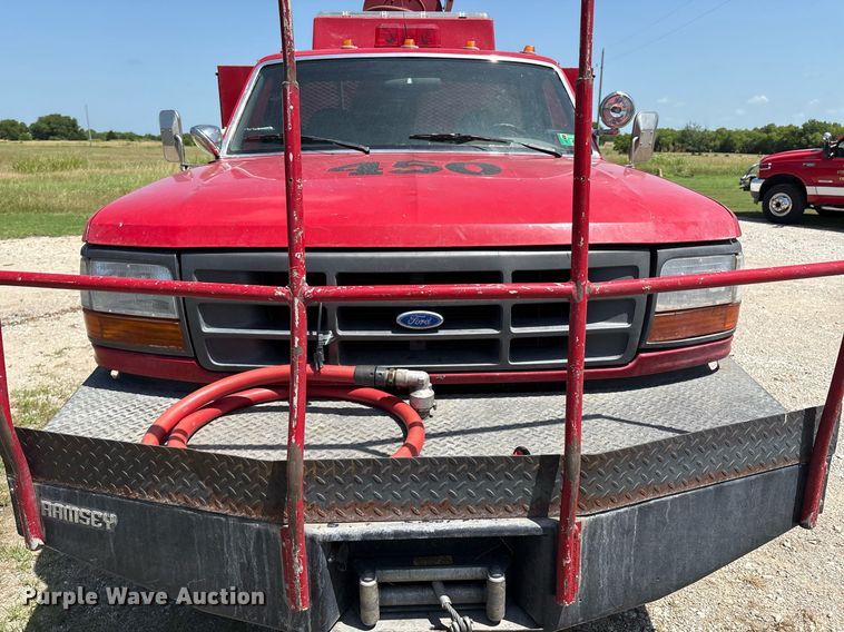 image for item EL2130 1995 Ford F350 XL brush fire truck