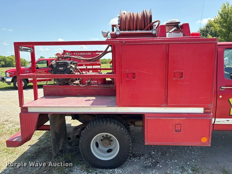 image for item EL2130 1995 Ford F350 XL brush fire truck