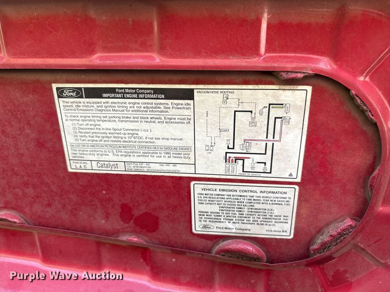 image for item EL2130 1995 Ford F350 XL brush fire truck