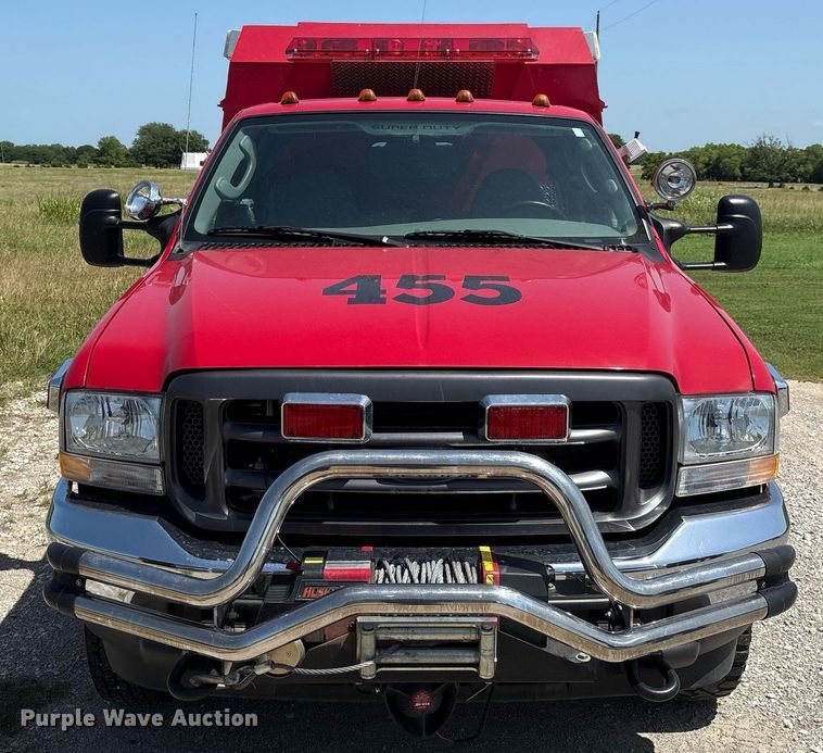 image for item EL2131 2004 Ford F350 Super Duty brush fire truck