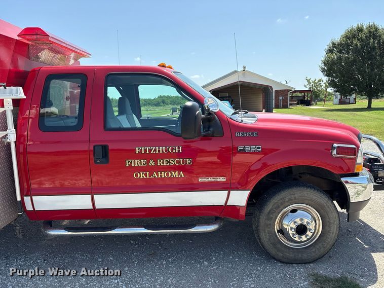 image for item EL2131 2004 Ford F350 Super Duty brush fire truck