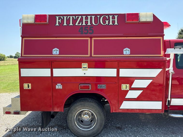 image for item EL2131 2004 Ford F350 Super Duty brush fire truck