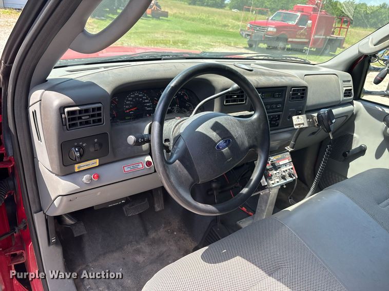 image for item EL2131 2004 Ford F350 Super Duty brush fire truck