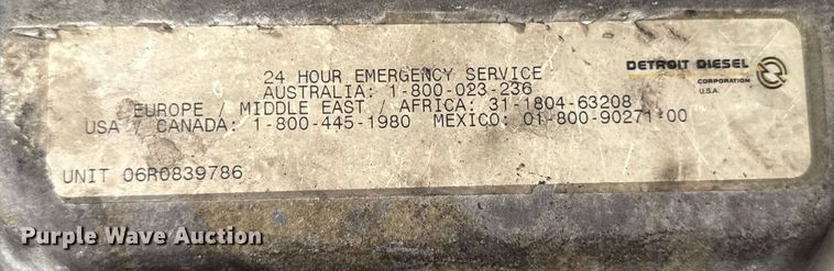 image for item EM2009 Detroit Diesel Series 60 engine