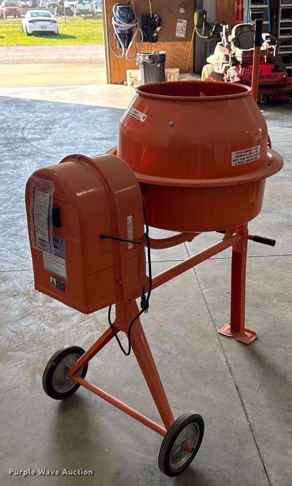 image for item EM2021 Central machinery concrete mixer