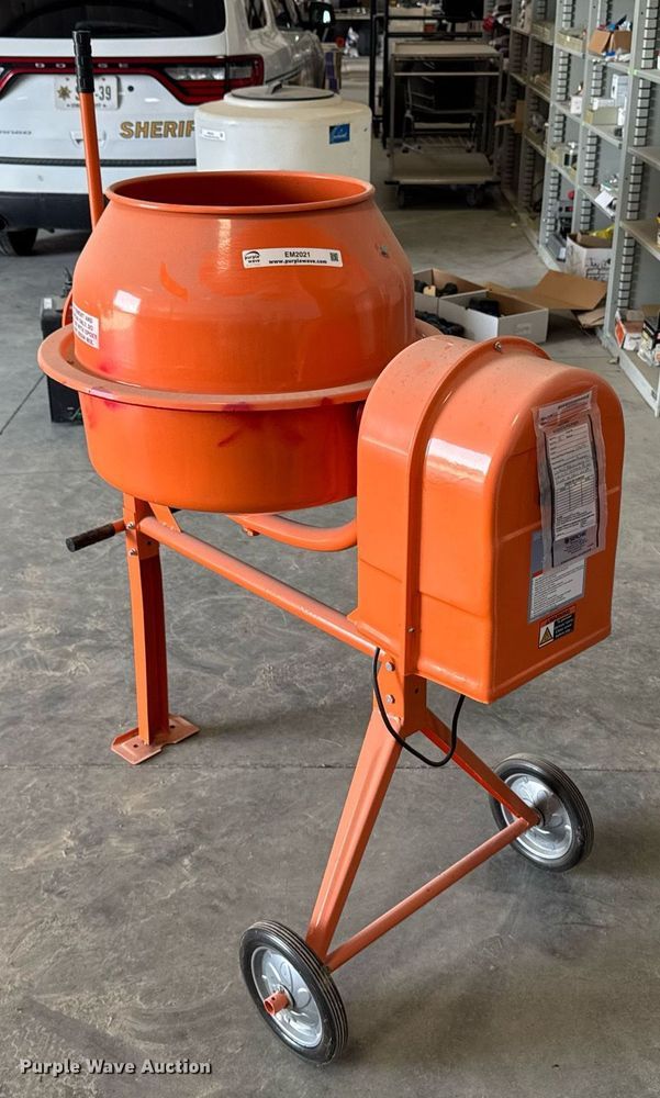 image for item EM2021 Central machinery concrete mixer