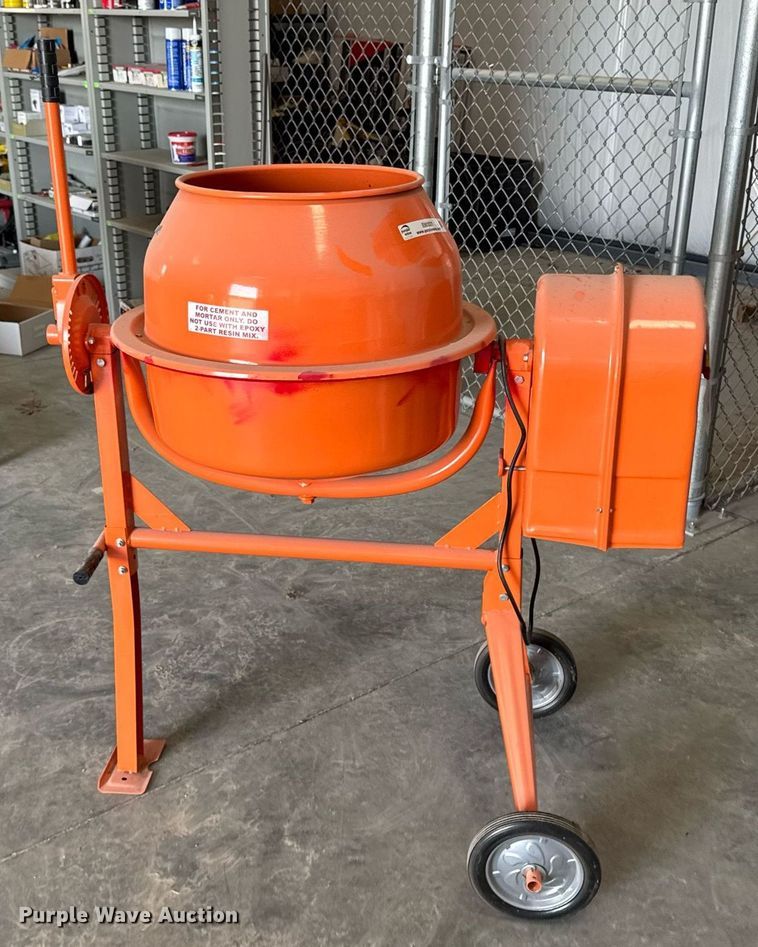 image for item EM2021 Central machinery concrete mixer