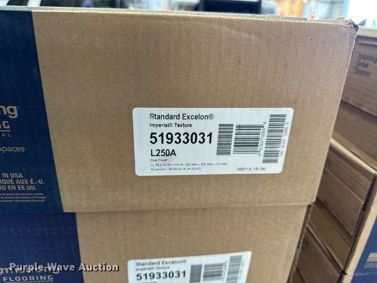 image for item EM2029 Approximately 85 boxes of floor tile