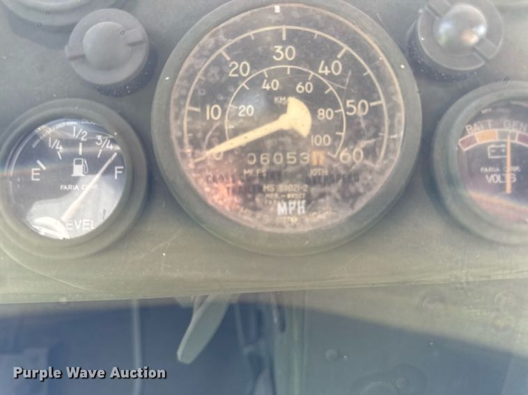 image for item EM2034 2011 AM General M998 SUV