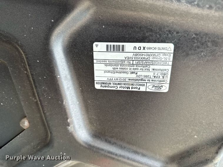 image for item EM2050 2013 Ford Taurus Police Interceptor 